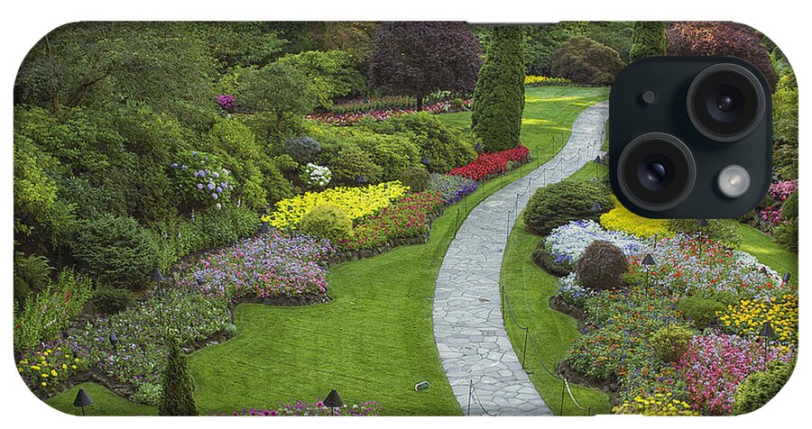 Gardens iPhone Case featuring the photograph Butchart Gardens by Eunice Gibb