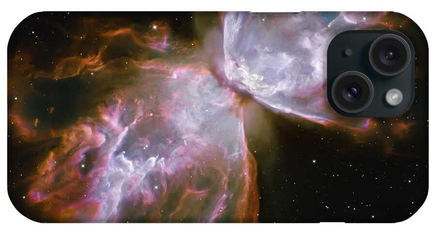 Nebula iPhone Case featuring the photograph Butterfly Nebula by Jennifer Rondinelli Reilly - Fine Art Photography