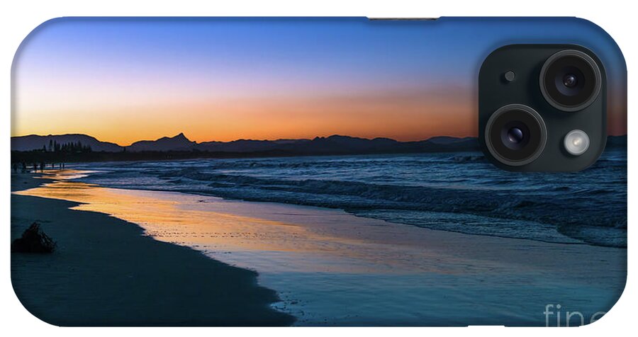 Byron iPhone Case featuring the photograph Byron Bay after the sun sets by Andrew Michael