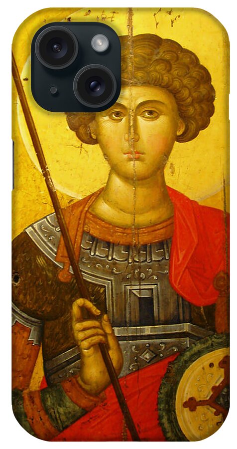 Byzantine Knight iPhone Case featuring the photograph Byzantine Knight by Ellen Henneke