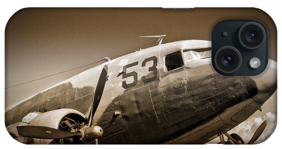 Photograph iPhone Case featuring the photograph C-47 Sky Train by Richard Gehlbach