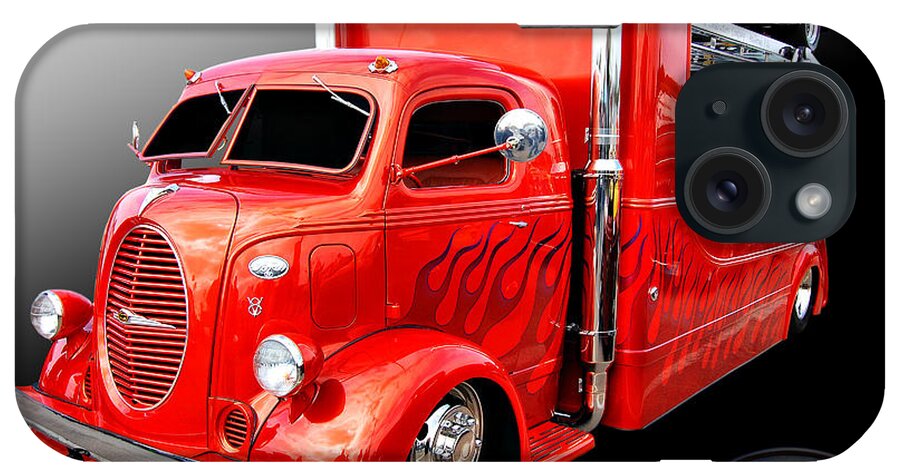 Ford iPhone Case featuring the photograph C O E Ford Hauler by Bill Dutting