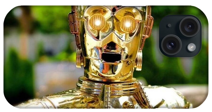 Latowphotographersguild iPhone Case featuring the photograph C3po Is Looking For Everyone.
why Am by Russell Hurst