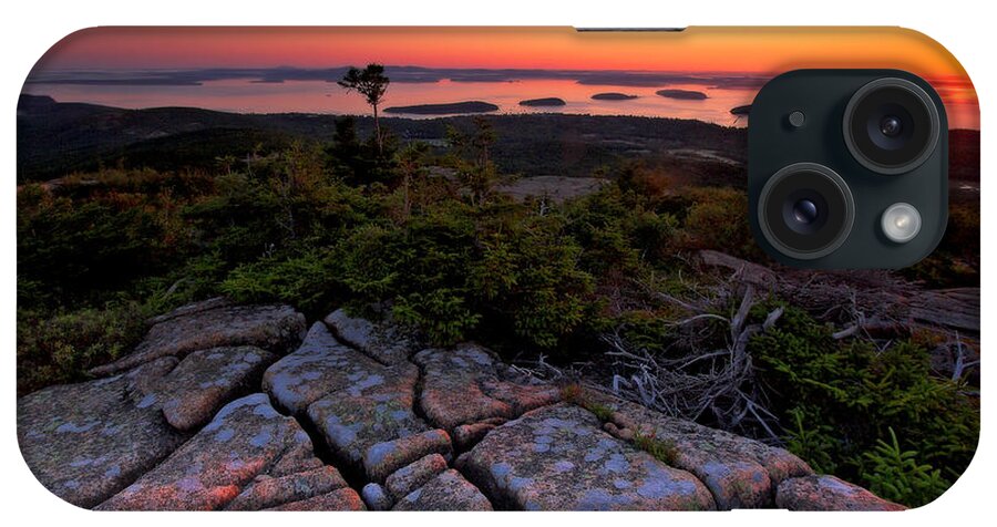 Acadia iPhone Case featuring the photograph Cadillac Rock by Neil Shapiro
