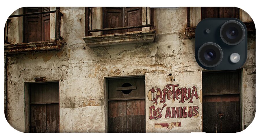 San Juan iPhone Case featuring the photograph Cafeteria Los Amigos by Mick Burkey
