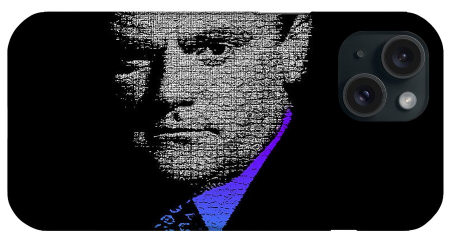 James Cagney iPhone Case featuring the photograph Cagney 1 by Emme Pons