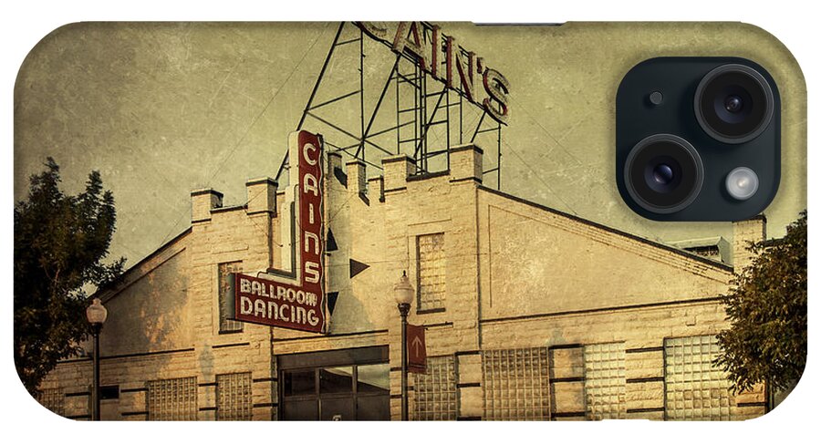 Tulsa iPhone Case featuring the photograph Cain's Ballroom by Tamyra Ayles