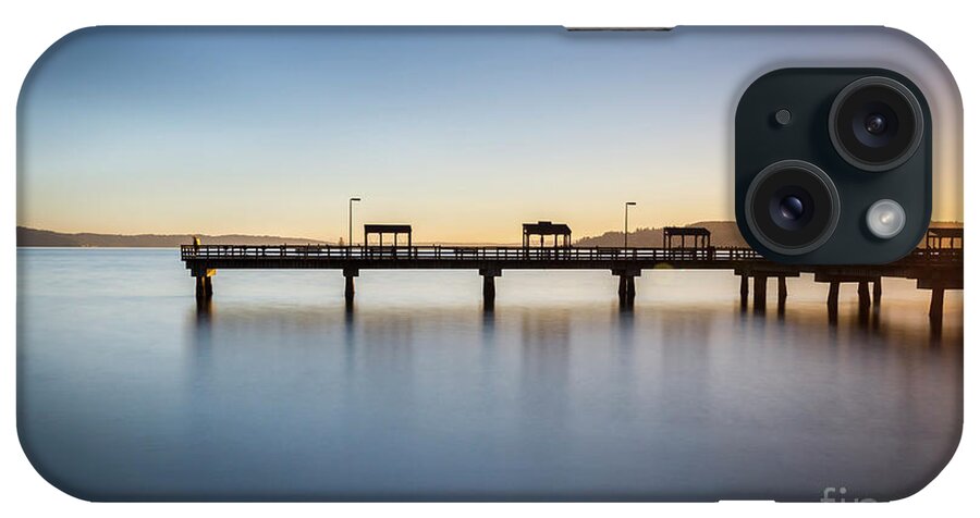 Pier iPhone Case featuring the photograph Calm Morning At The Pier by Sal Ahmed