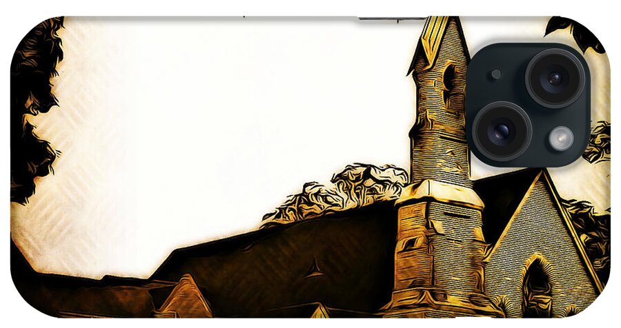 Church iPhone Case featuring the photograph Calvary Episcopal Church by Leslie Revels