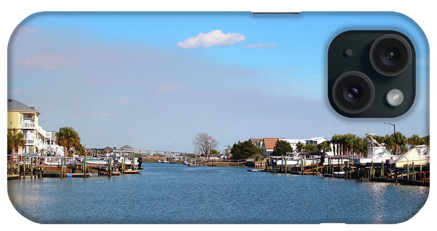 Canal iPhone Case featuring the photograph Canal Living by Cynthia Guinn