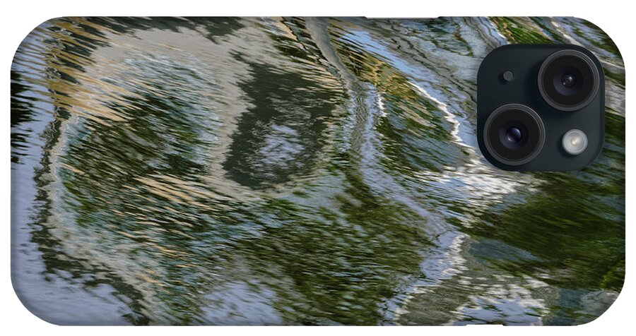 Water iPhone Case featuring the photograph Canal Ripples 2 by Werner Padarin