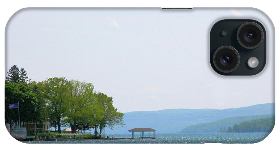 Landscape iPhone Case featuring the photograph Canandaigua Lake-II by Patricia Overmoyer