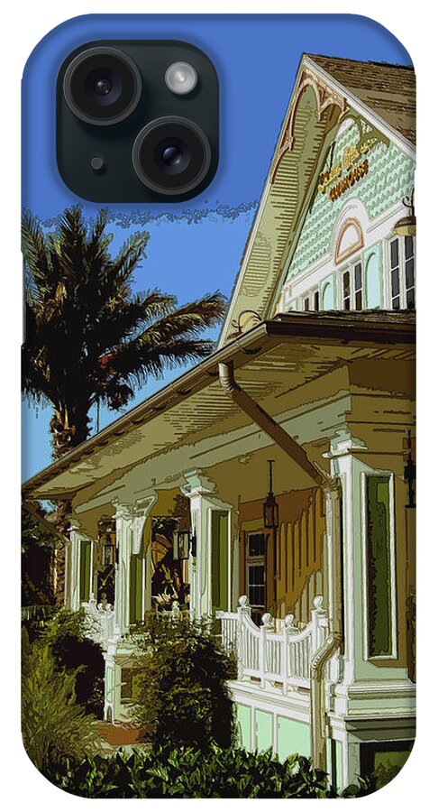 Architecture iPhone Case featuring the photograph Cane Garden Porch by James Rentz