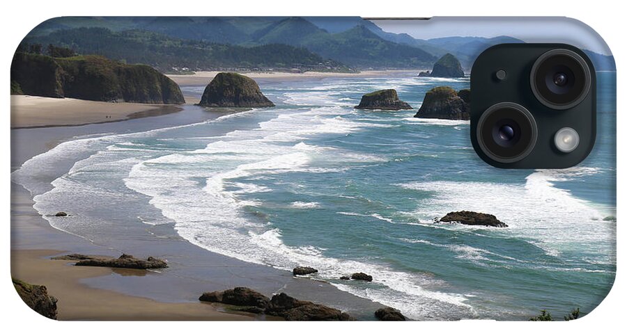 Cannon Beach iPhone Case featuring the photograph Cannon Beach Oregon by Veronica Batterson