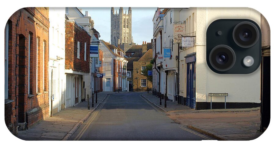 Cities iPhone Case featuring the photograph Canterbury On Boxing Day Morning by Richard Denyer