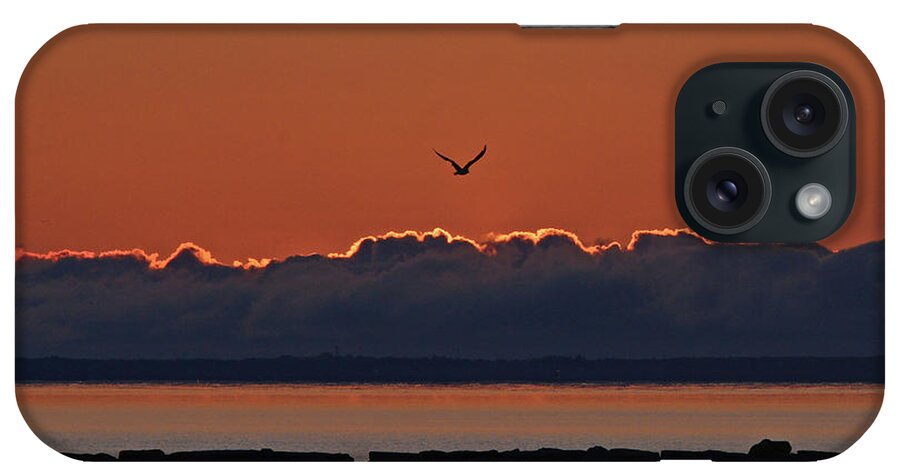 Cape Cod iPhone Case featuring the photograph Cape Cod Sunrise #2 by Ken Stampfer