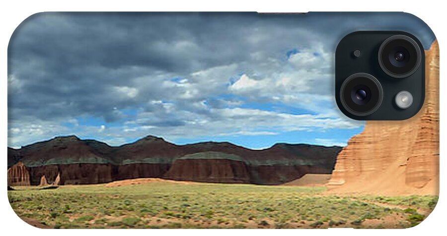 Capital Reef National Park iPhone Case featuring the photograph Capital Reef Temples Area 14 by JustJeffAz Photography