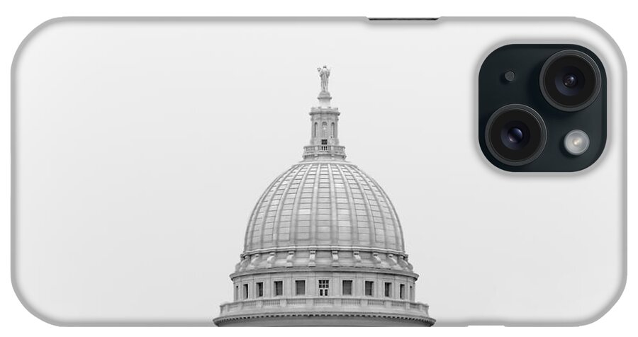 Capital iPhone Case featuring the photograph Capitol Cloud by Todd Klassy