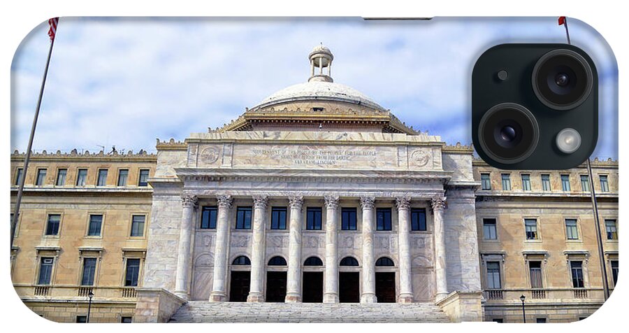 Capitol iPhone Case featuring the photograph Capitol of Puerto Rico by Mitch Cat