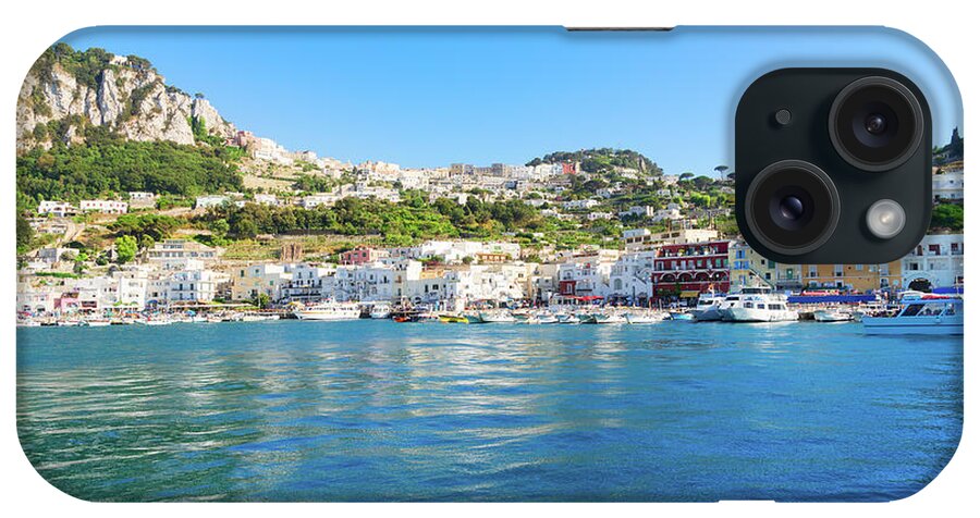 Capri iPhone Case featuring the photograph Capri Island, Italy by Anastasy Yarmolovich