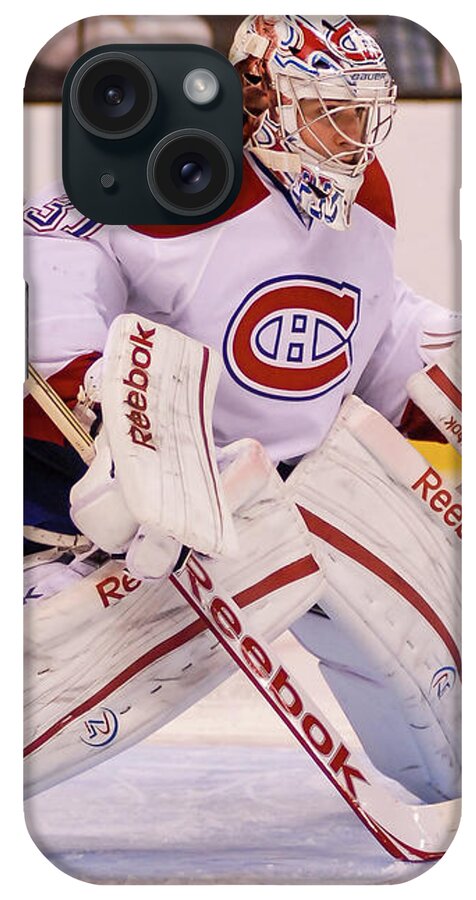 Montreal Canadiens iPhone Case featuring the photograph Carey Price by Positive Images