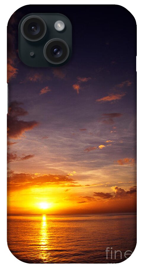 Dominica iPhone Case featuring the photograph Caribbean Sunset Dominica by Thomas R Fletcher