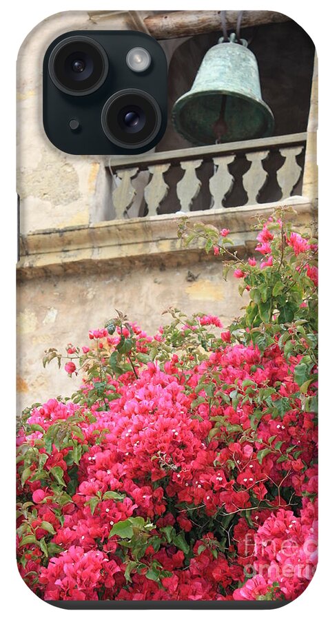 Carmel-by-the-sea iPhone Case featuring the photograph Carmel Mission Bell by Carol Groenen
