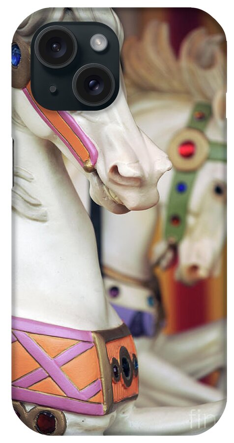 Carousel Horses iPhone Case featuring the photograph Carousel #324 by Carien Schippers