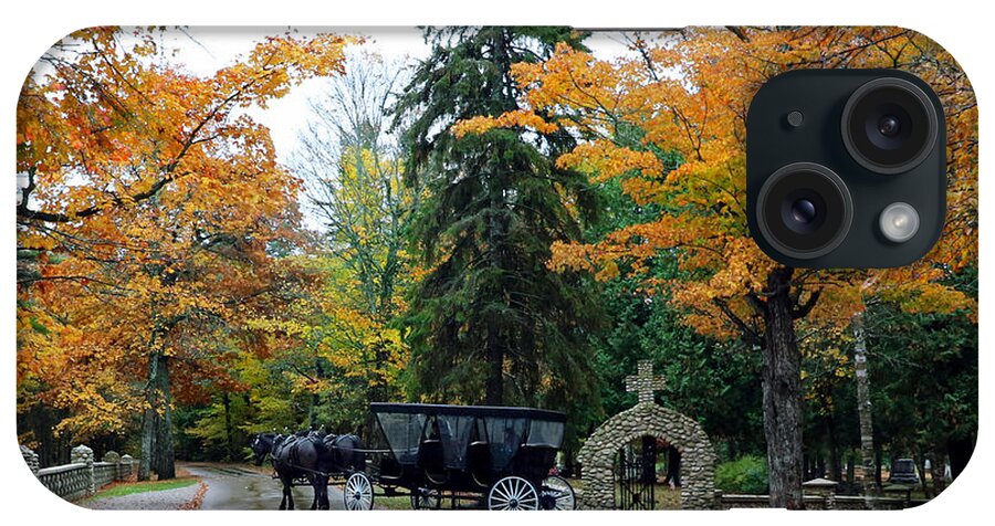 Mackinac Island iPhone Case featuring the photograph Carriage Ride by Jackson Pearson