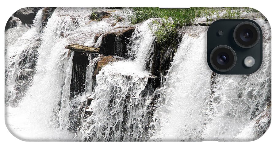 Waterfall iPhone Case featuring the photograph Cascading Beauty by Lisa Lambert-Shank