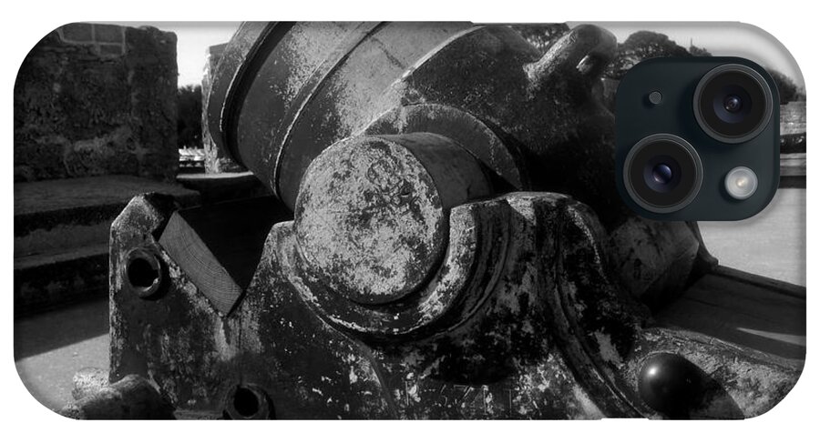 Cannon iPhone Case featuring the photograph Castillo cannon by David Lee Thompson