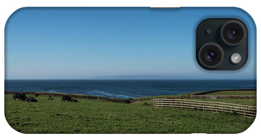 Coast iPhone Case featuring the photograph Castle Mey View by Elvis Vaughn