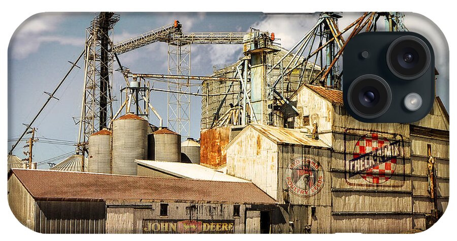 Landscape iPhone Case featuring the photograph Castle Of Grain by John Anderson