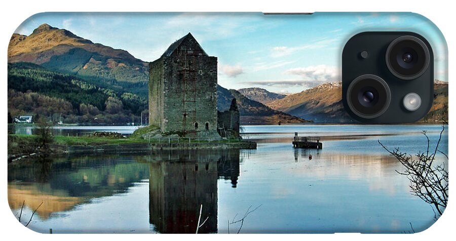 Castle iPhone Case featuring the photograph Castle on the Loch by Lynn Bolt