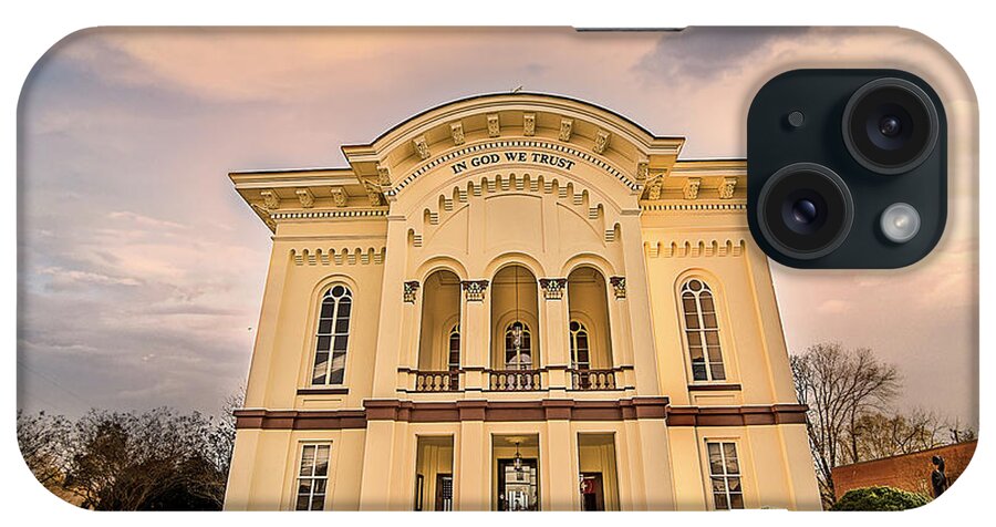 Caswell County iPhone Case featuring the photograph Caswell County Courthouse by Cynthia Wolfe