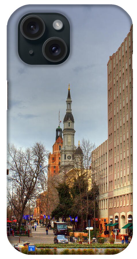 Cathedral iPhone Case featuring the photograph Cathedral Walkway by Randy Wehner