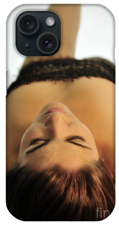 Boudoir Photographs iPhone Case featuring the photograph Caught up in net by Robert WK Clark