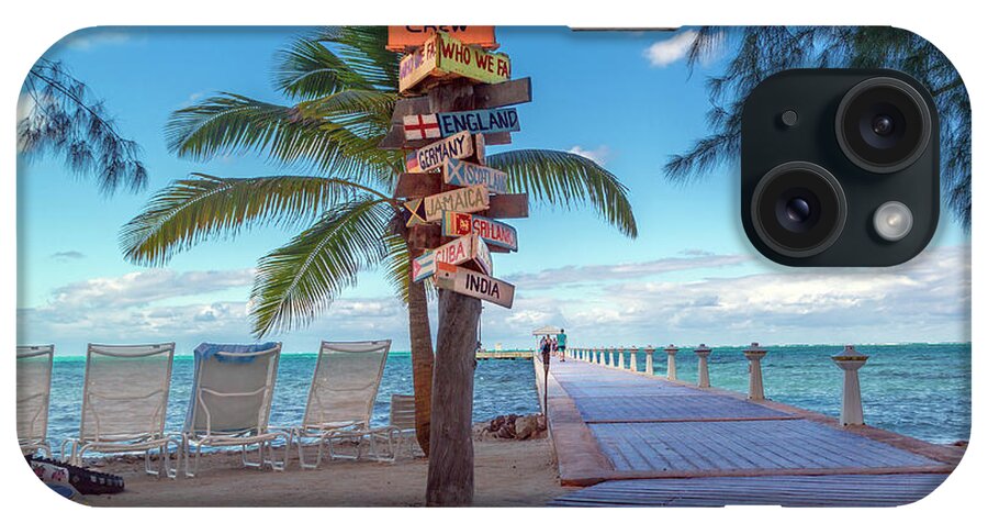 Cayman iPhone Case featuring the photograph Cayman Islands Rum Point Lazy Day by Betsy Knapp