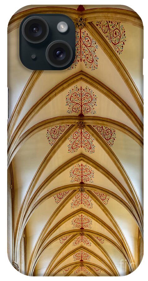 Wells Cathedral iPhone Case featuring the photograph Ceiling, Wells Cathedral. by Colin Rayner
