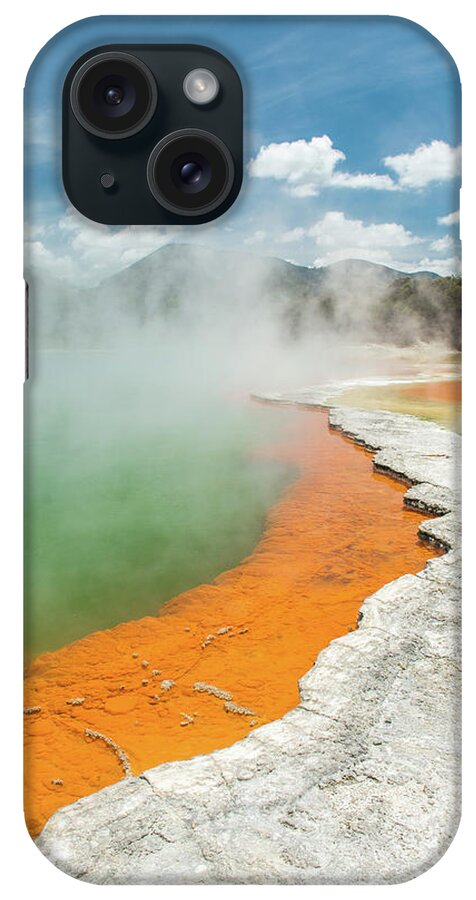 Champagne Pool iPhone Case featuring the photograph Champagne Pool by Racheal Christian