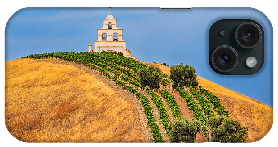 Landscape iPhone Case featuring the photograph Chapel On The Hill by Mimi Ditchie
