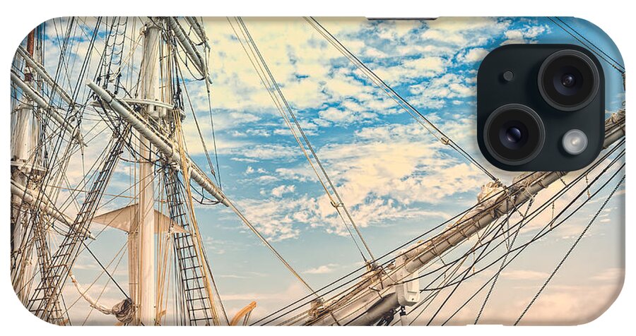 19th Century iPhone Case featuring the photograph Charles W. Morgan - Majestic Ship by Black Brook Photography