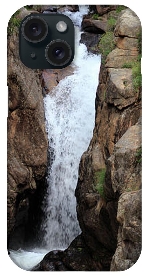 Chasm Falls iPhone Case featuring the photograph Chasm Falls 2 - Panorama by Shane Bechler