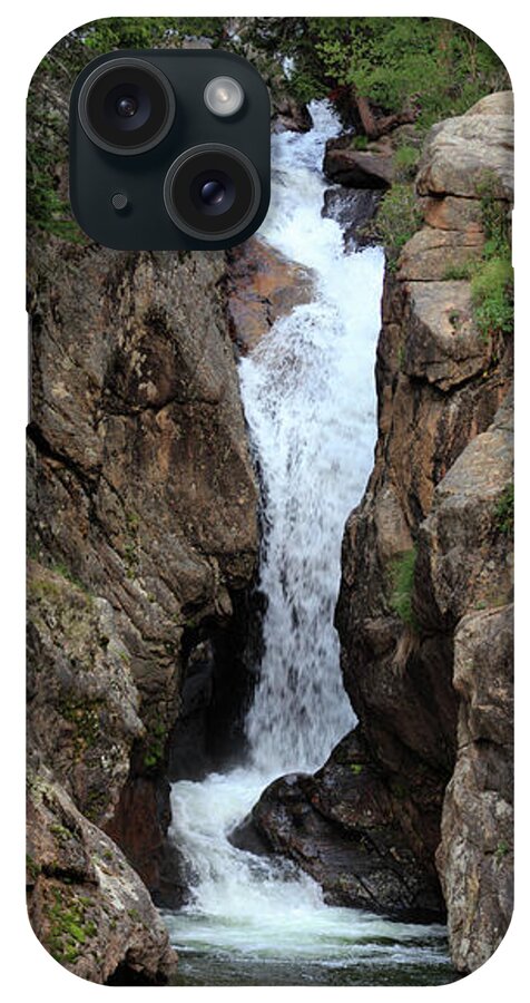 Chasm Falls iPhone Case featuring the photograph Chasm Falls - Panorama by Shane Bechler