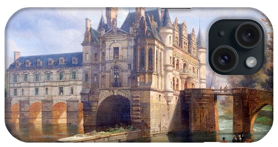 France iPhone Case featuring the photograph Chenonceau Greetings by Eric Tressler