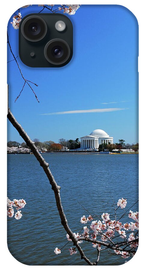 Washington iPhone Case featuring the photograph Cherry Blossoms in DC by James Kirkikis