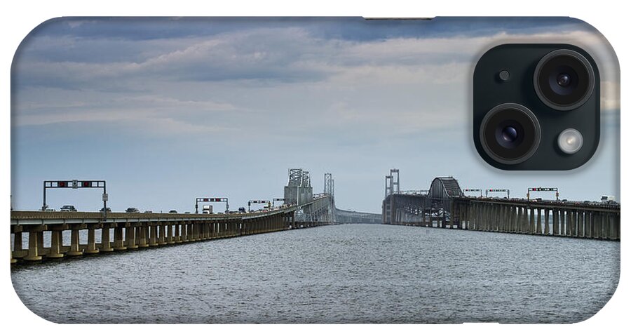 Chesapeake Bay Bridge iPhone Case featuring the photograph Chesapeake Bay Bridge Maryland by Brendan Reals