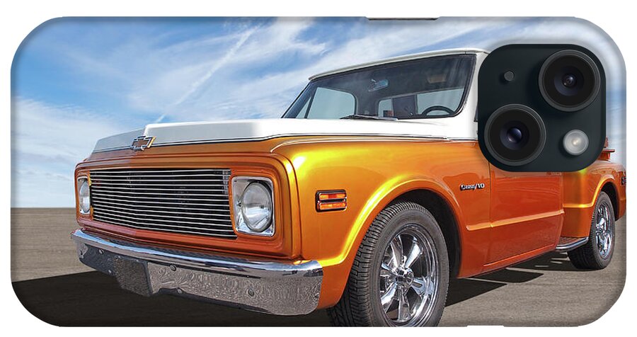 Chevrolet Truck iPhone Case featuring the photograph Chevy Custom C10 Stepside by Gill Billington