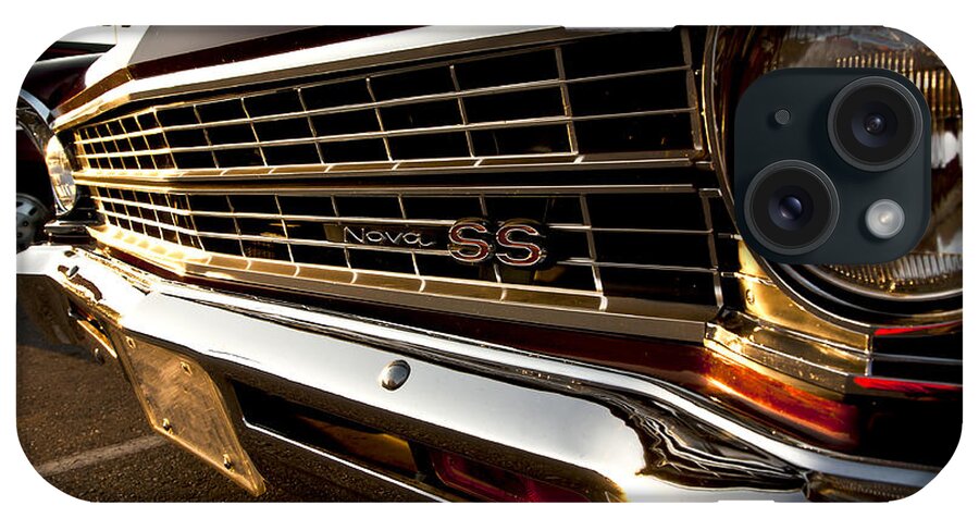 Chevy iPhone Case featuring the photograph Chevy Nova SS by Cale Best