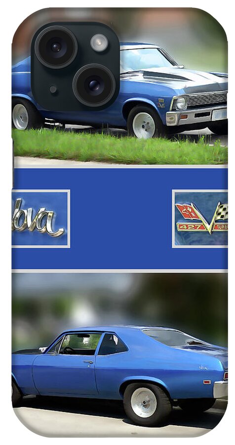 1968 Nova iPhone Case featuring the photograph Chevy Nova Vertical by Leslie Montgomery
